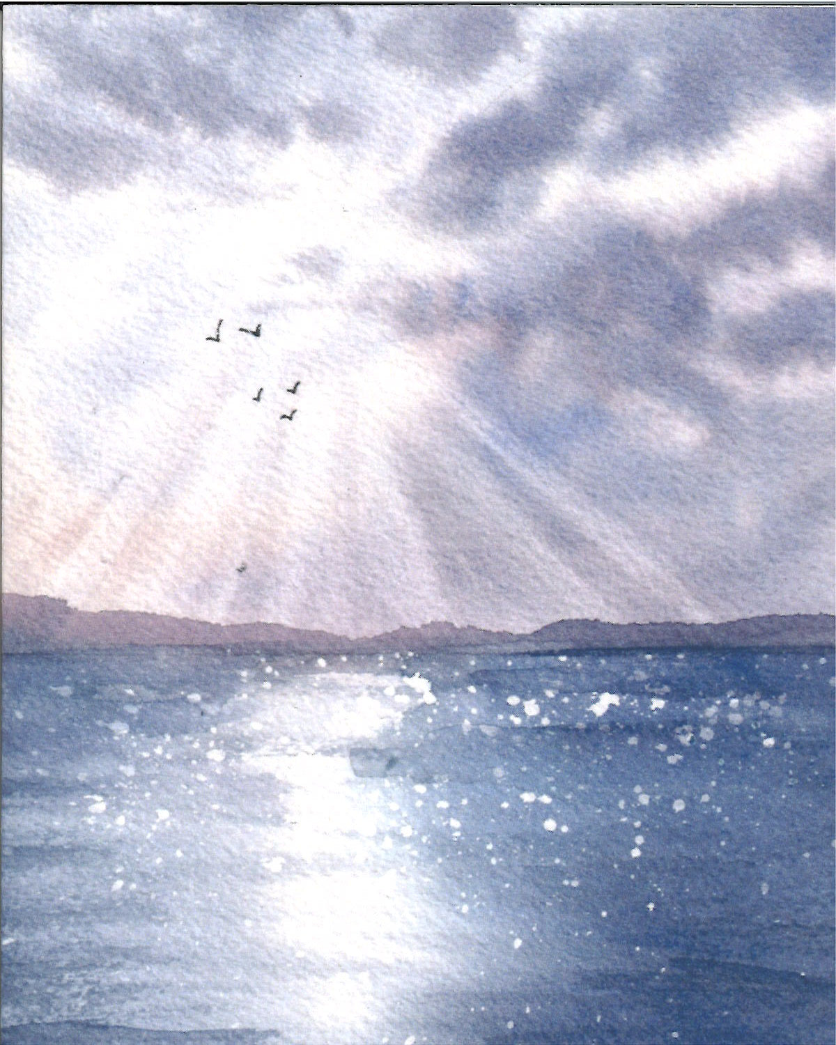 Strengthening Light Greeting Card