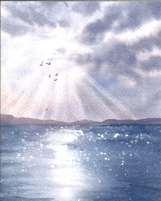Strengthening Light Greeting Card