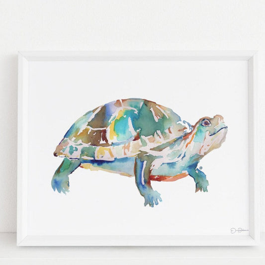 "Turtle" Turtle Giclée print: 8" x 10"