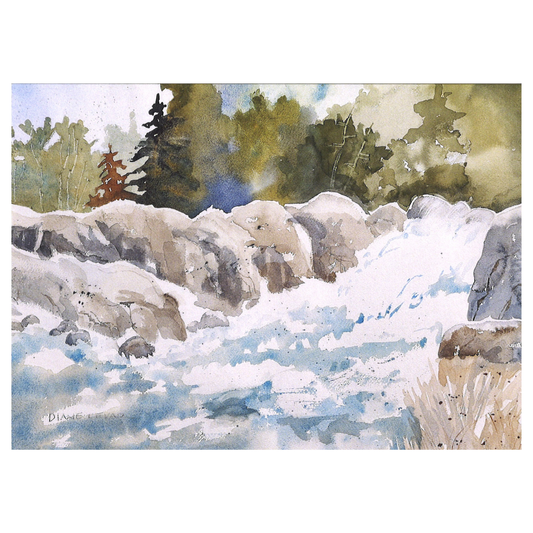 Spring on the St. Louis River Greeting Card