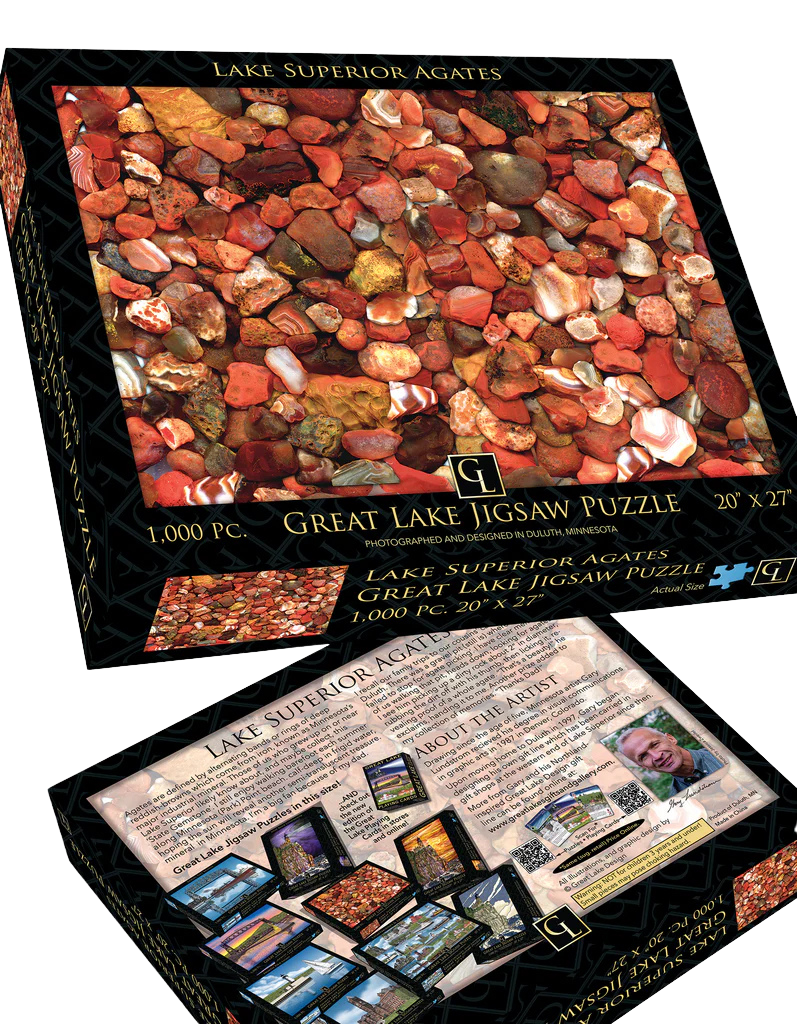 Lake Superior Agates 1,000 Piece Jigsaw Puzzle