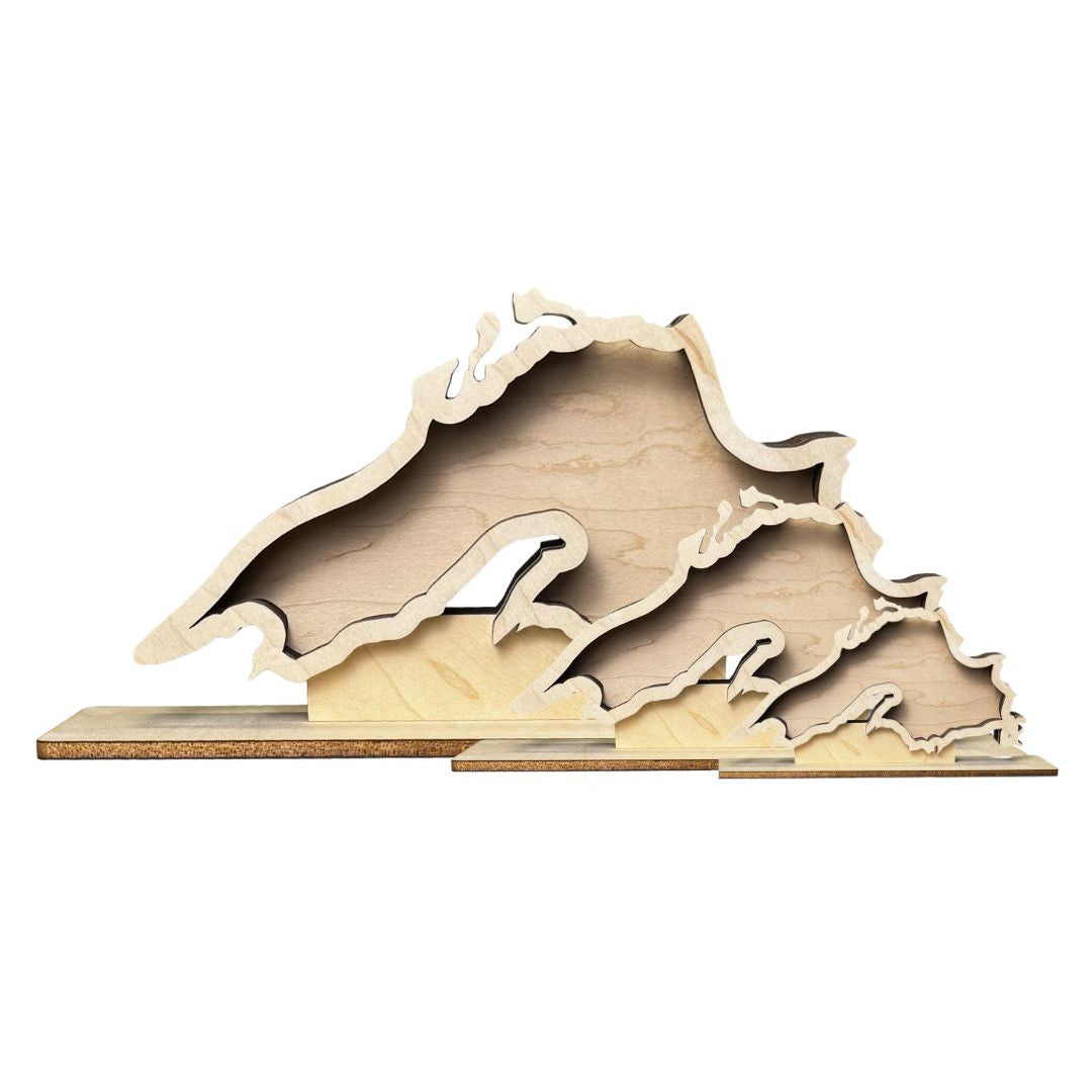 Lake Superior Shadow Box