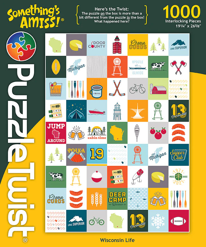 Wisconsin Life: 1,000 Piece Puzzle