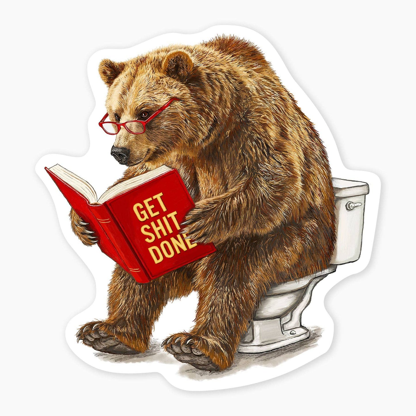 Get Shit Done - 3" Art Sticker