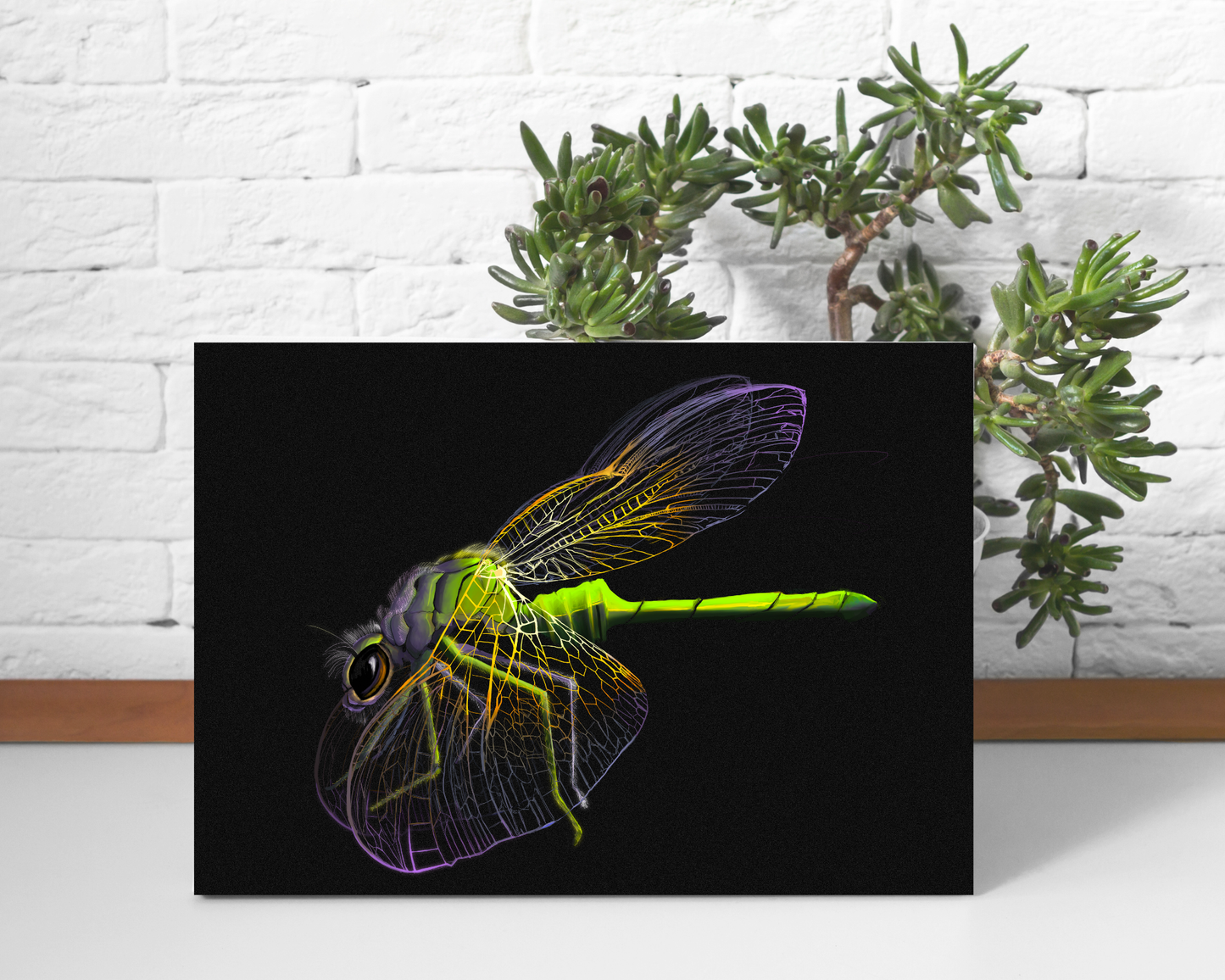Dragonfly Art Print 8x10