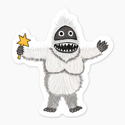 Yeti - 3" Art Sticker