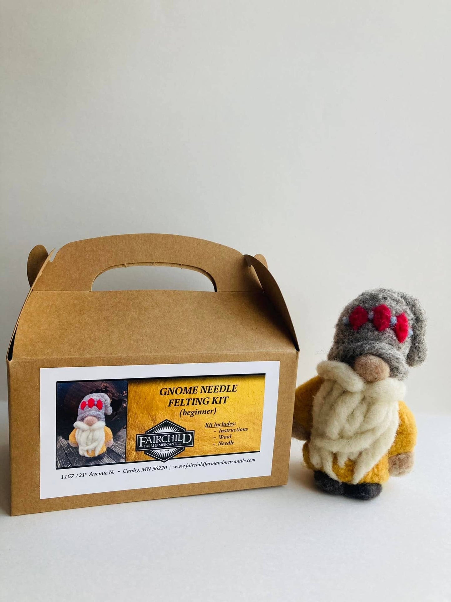 Yellow Gnome Wool Kit