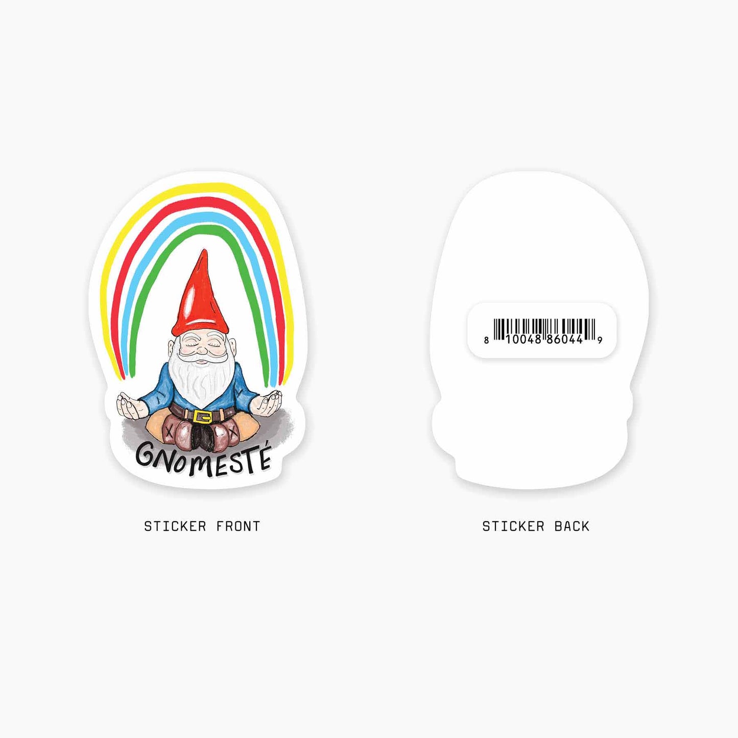 Gnomeste - 3" Art Sticker
