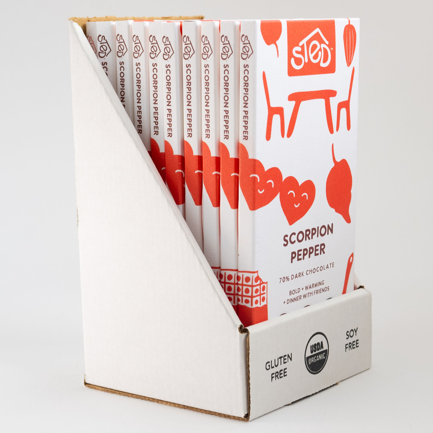 Scorpion Pepper 2 oz Chocolate Bar