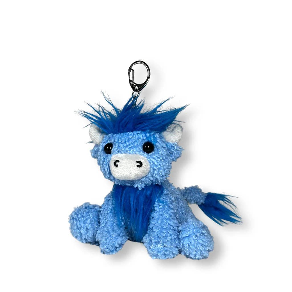BABE THE BLUE OX 4.5" Plush Keychain w/Mini Story Minnesota