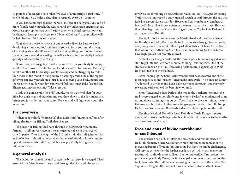 Thru-Hike the Superior Hiking Trail