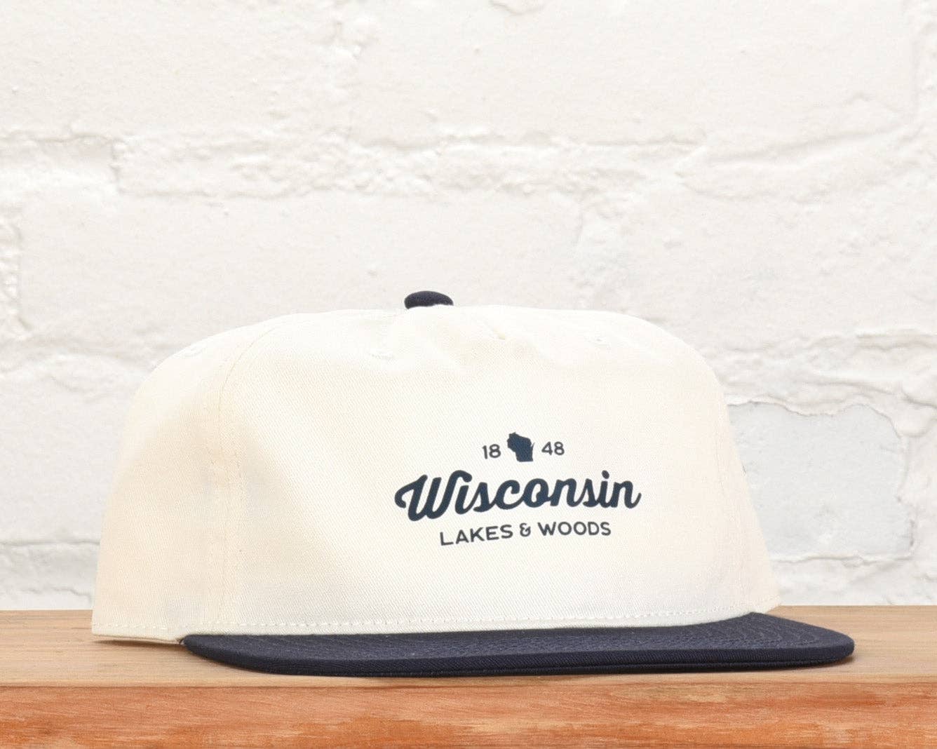 Wisconsin Lakes and Woods Two Tone Snapback