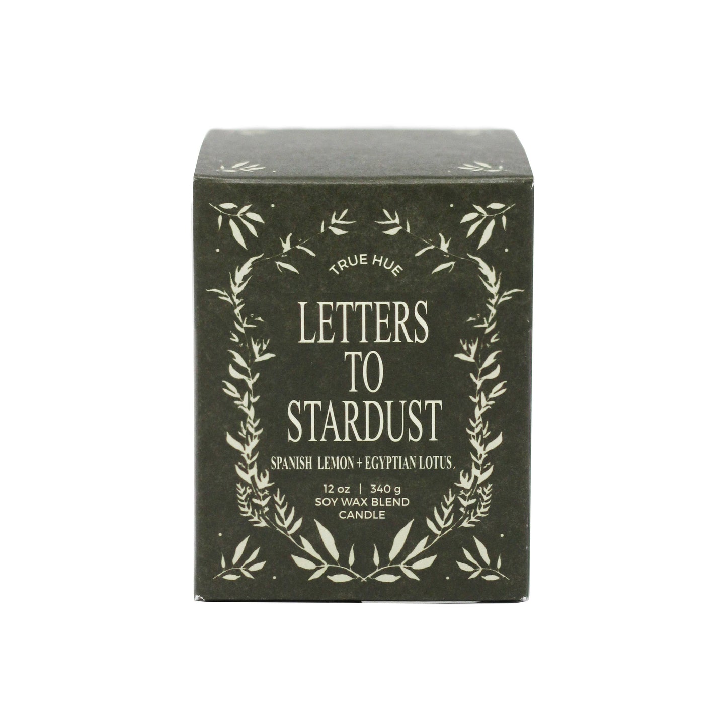 Letters To Stardust Candle 12 oz.