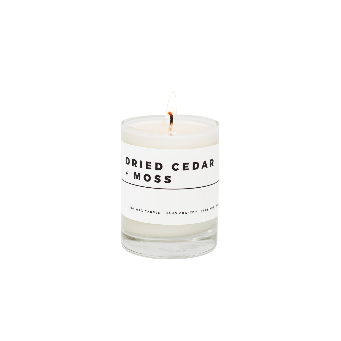 Dried Cedar + Moss Mini Candle