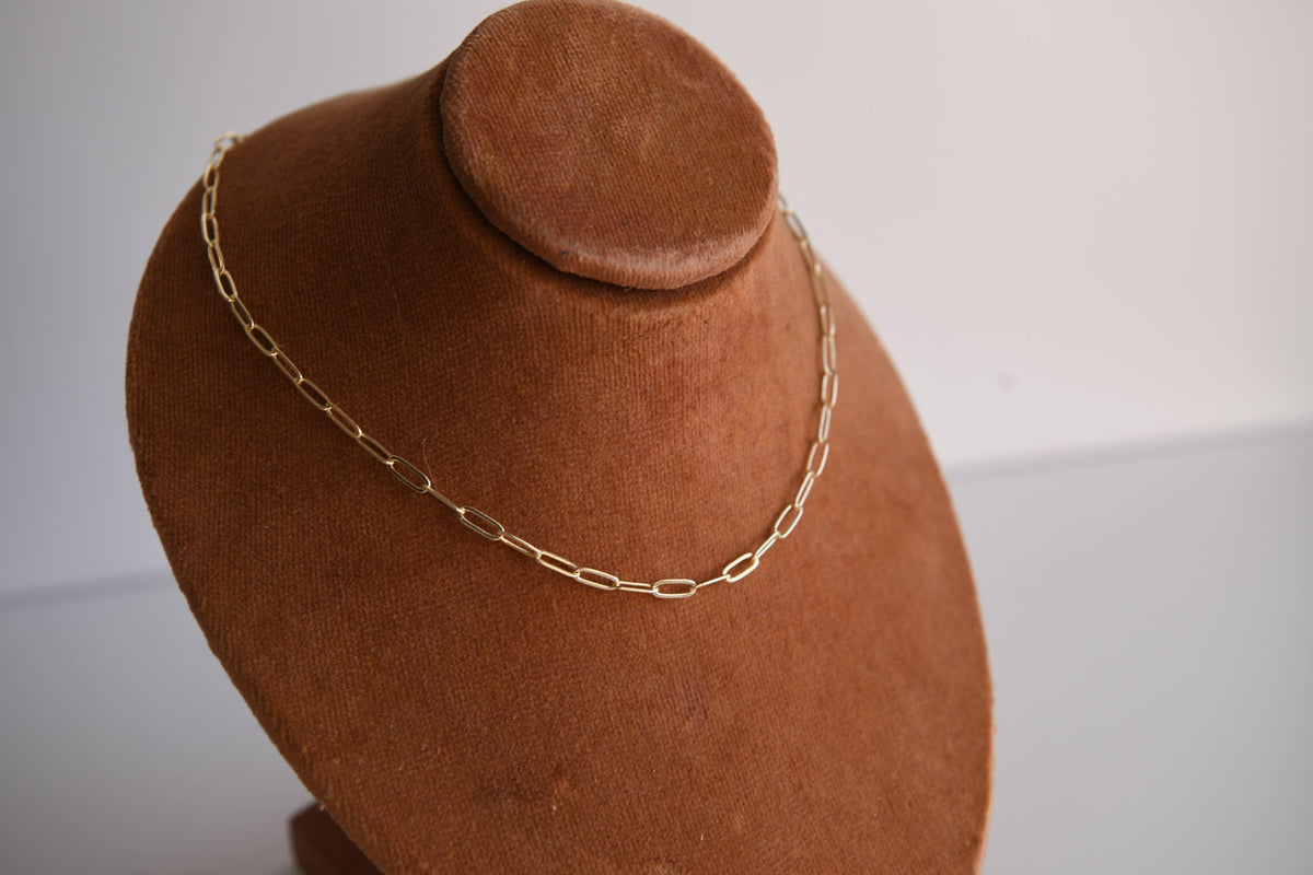 Paperclip Chain Necklace