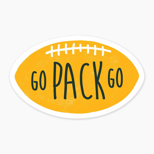 Go Pack Go - 3” Art Sticker