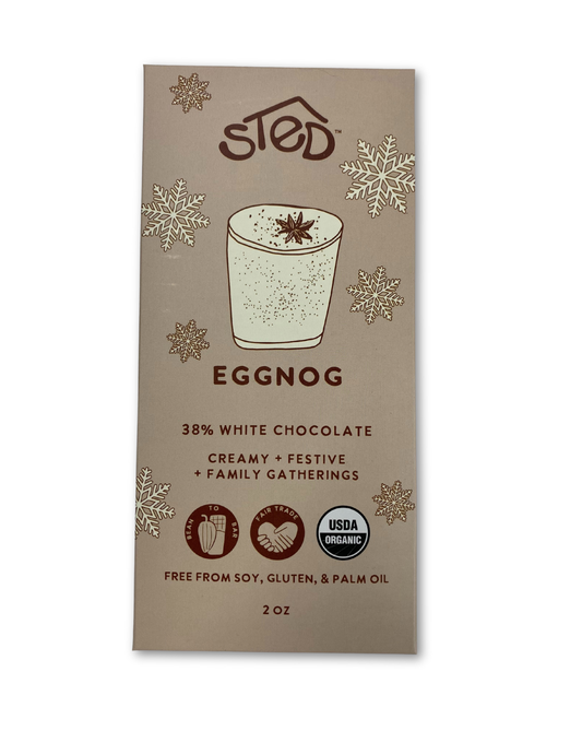 Eggnog - Seasonal 2 oz Chocolate Bar