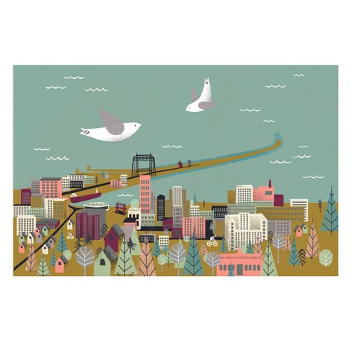 Duluth 8x10 Illustrated Print