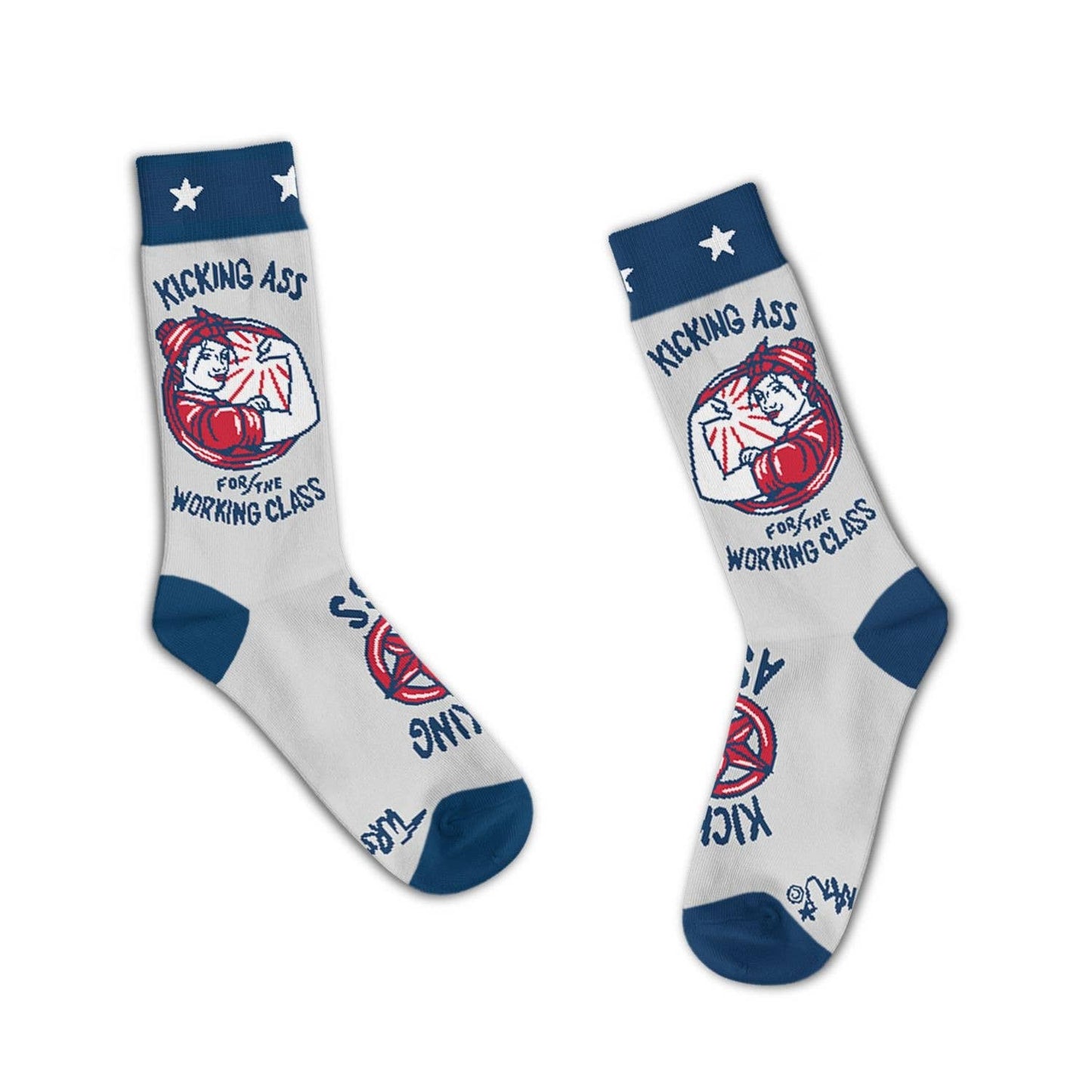 Kicking Ass for the Working Class Socks
