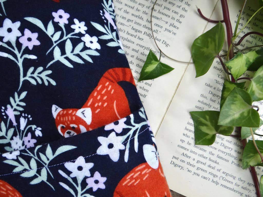 Washable Microwavable Heating Pad Pack Cute Red Panda Bear