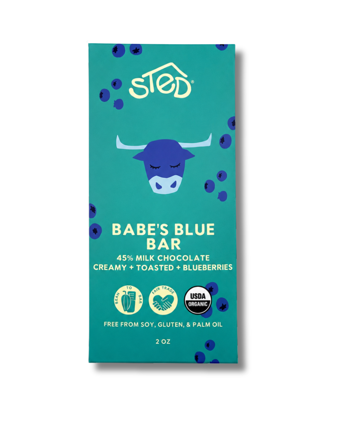 Babe's Blue Bar 2 oz. Chocolate Bar