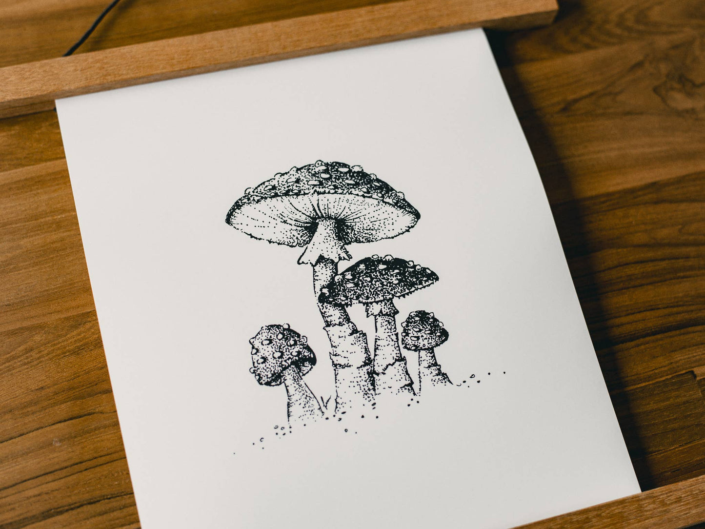 Botanical Mushroom Giclée 8x10 Art Print