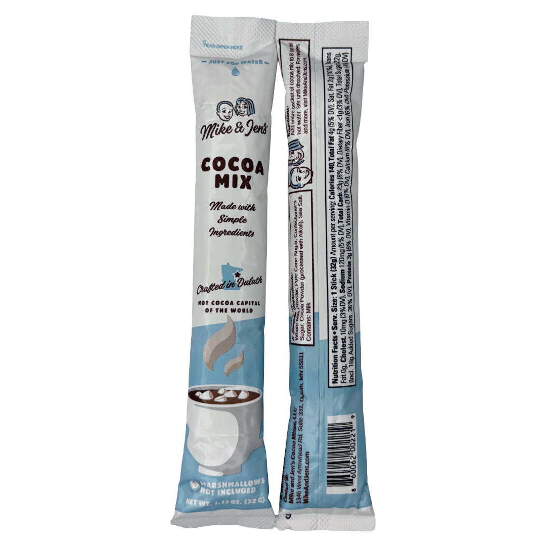 Mike and Jen's Hot Cocoa | 12 Single Serve Sticks