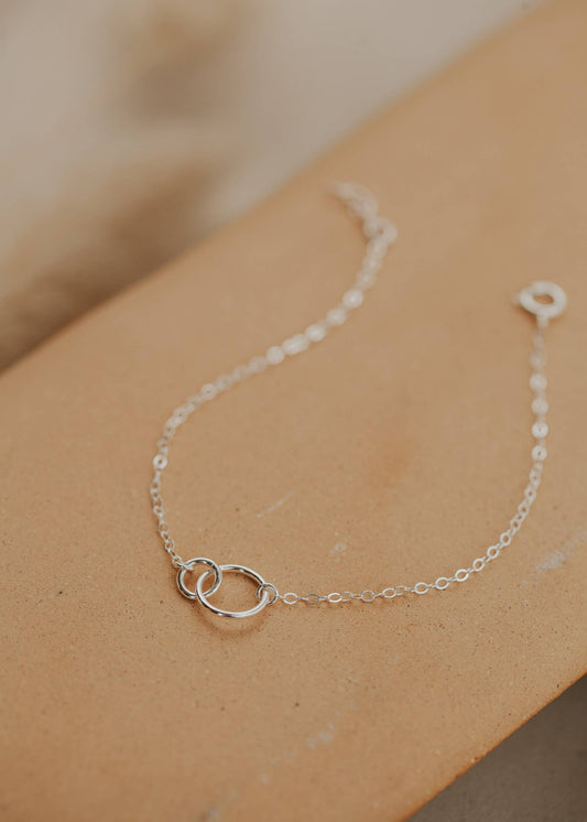 Tiny Links Bracelet | Sterling Silver