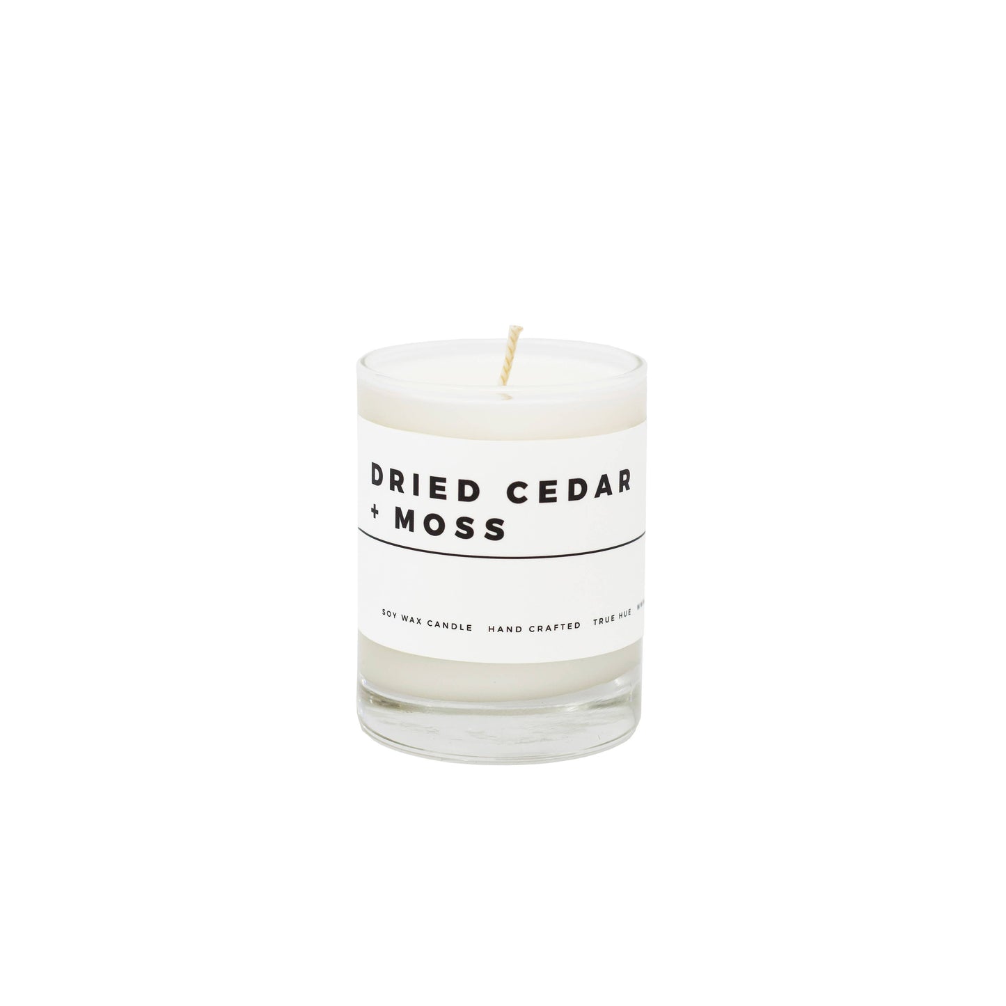 Dried Cedar + Moss Mini Candle