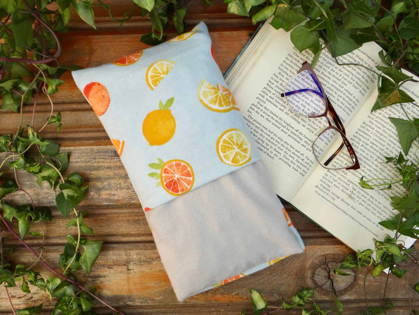 Washable Microwavable Heating Pad Hot Pack Spring Citrus