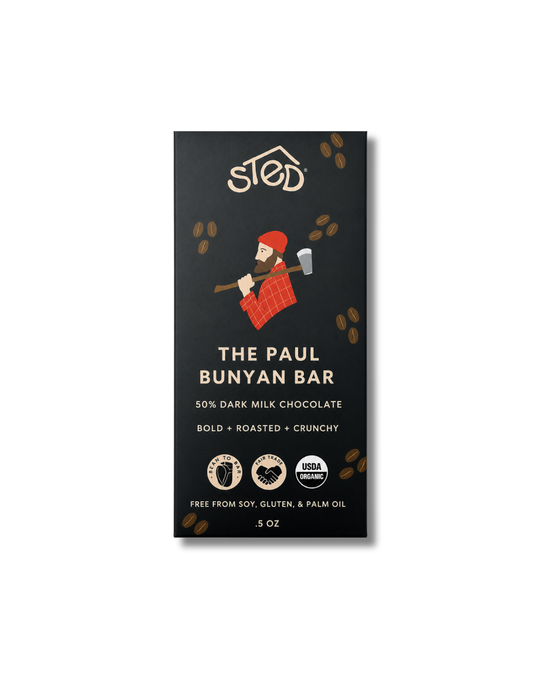 Mini The Paul Bunyan Bar .5oz. Chocolate Bar