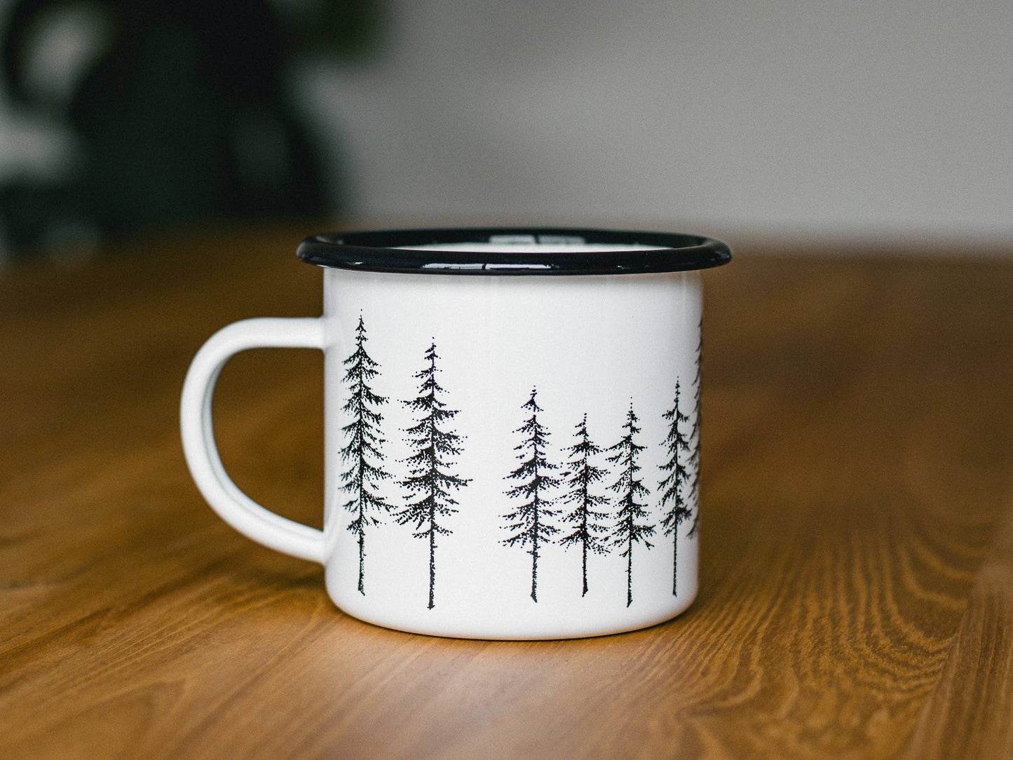 Northwoods II 10 oz Stainless Steel Enamelware Camping Mug