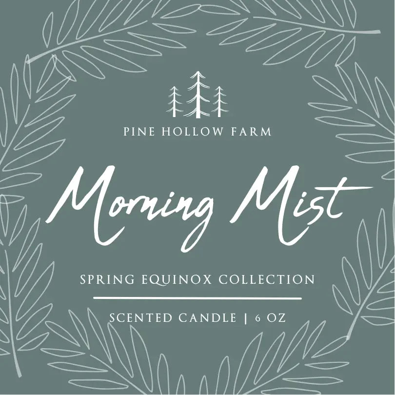 Morning Mist | Wood Wick Candle