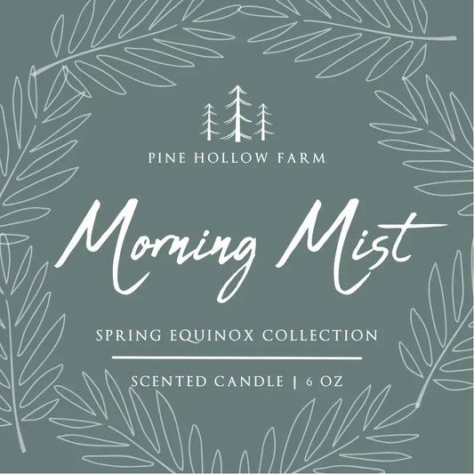 Morning Mist | Wood Wick Candle