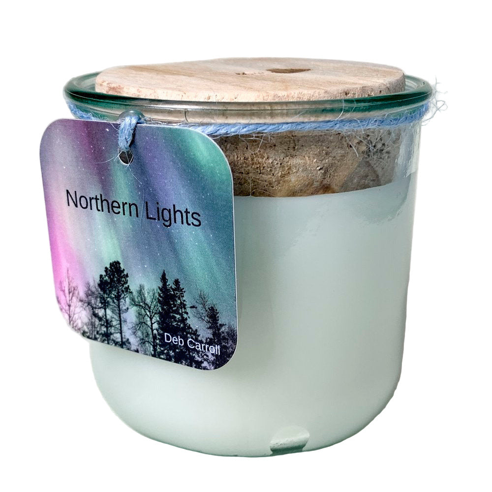Northern Lights Natural Coconut Wax Candle