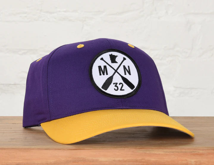 Purple Paddle Waters Snapback