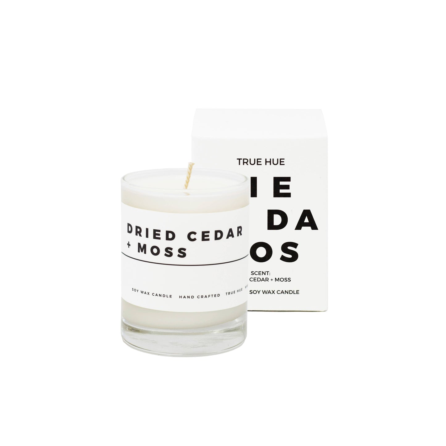 Dried Cedar + Moss Mini Candle