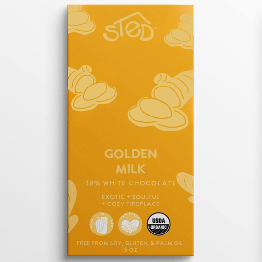 Mini Golden Milk .5 oz Chocolate Bar