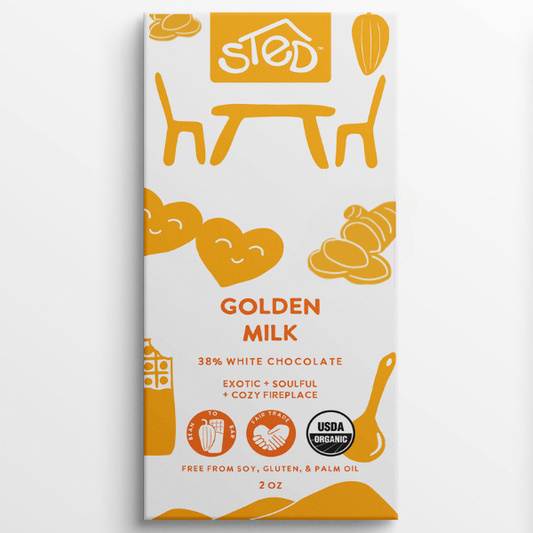 Golden Milk 2 oz Chocolate Bar