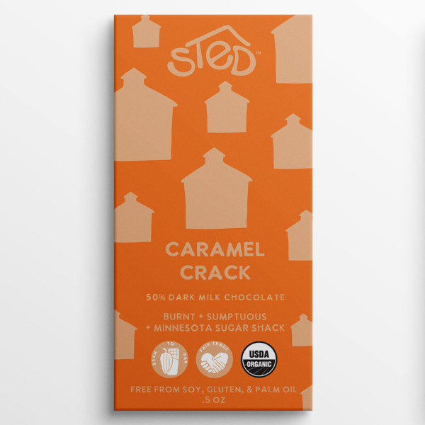 Mini Caramel Crack .5 oz Chocolate Bar