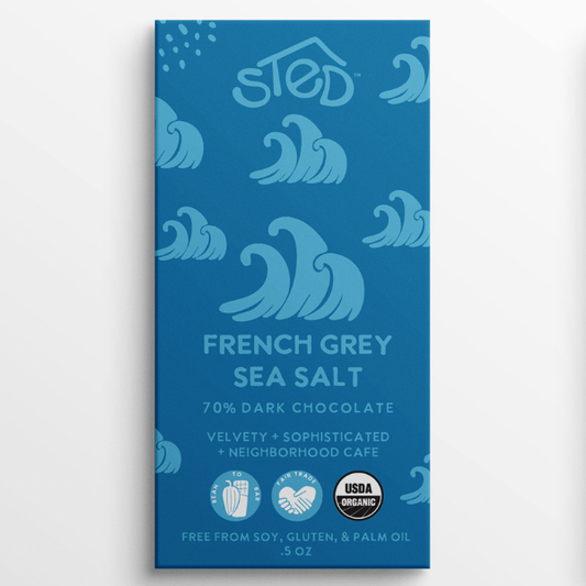 Mini French Grey Sea Salt .5 oz Chocolate Bar