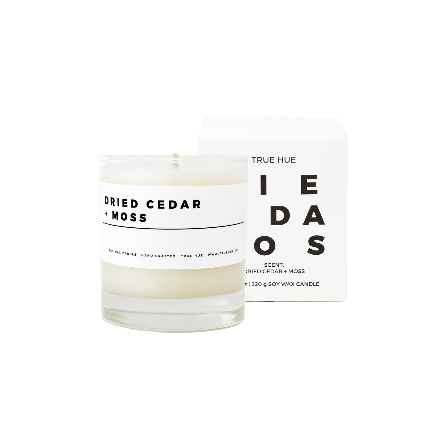 Dried Cedar + Moss Candle 7.75 oz.